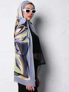 Athena Floral Printed Scarf