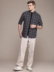 Nautica Pure Cotton Classic Tartan Checked Casual Shirt