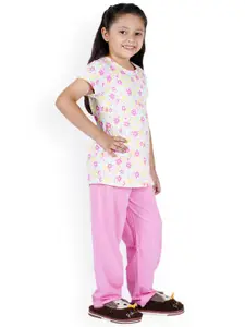 BAESD Girls Printed Night suit