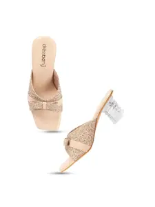 DressBerry Women Party Block Heels Sandals with Bows