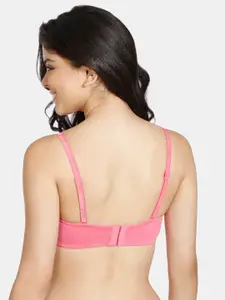 Zivame Medium Coverage Lightly Padded Strapless Everyday Bra With All Day Comfort