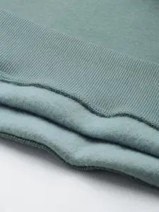 WROGN Solid Pullover Hooded Sweatshirt