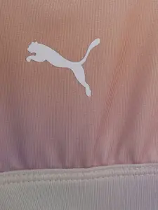 Puma Lightly Abstract Printed Padded Full Coverage Workout Bra