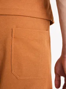 Celio Men Mid-Rise Cotton Regular Shorts