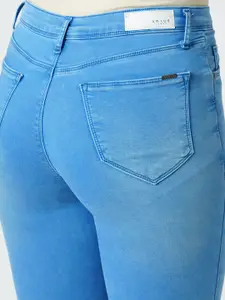 Kraus Jeans Women Bootcut High-Rise Clean Look Stretchable Jeans