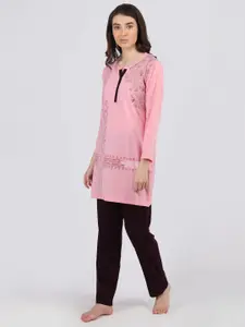 Duchess Women Printed Night suit