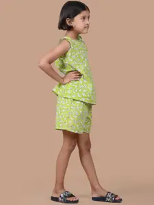 BAESD Girls Pure Cotton Printed Night suit