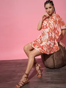 TANDUL Women Tasselled Crop Button Shrug