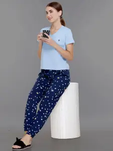 BAESD Women Printed Night suit