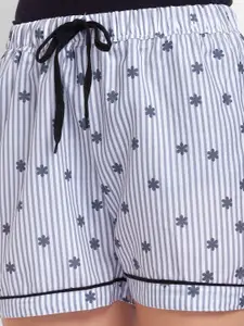 FashionRack Women Pack of 2 Floral Printed Lounge Shorts