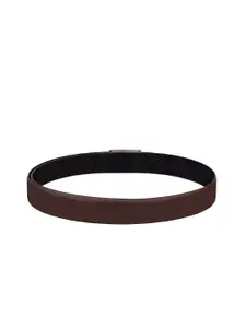 WROGN Men Textured Formal Belt