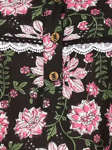 House of Zelena Pure Cotton Maternity Zipless Maxi with Pockets