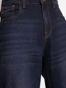 HIGHLANDER Men Wide Leg Light Fade Non Stretchable Jeans