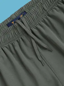 Technosport Men Slim Fit Mid-Rise Rapid-Dry Techno Dry Technology Training or Gym Shorts