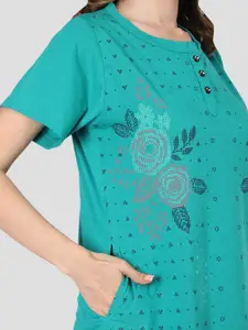 Duchess Women Floral Printed Night suit