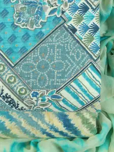 Sun Fashion And Lifestyle Floral Printed Unstitched Dress Material