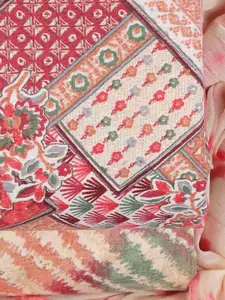 Sun Fashion And Lifestyle Women Ethnic Motifs Printed Unstitched Dress Material