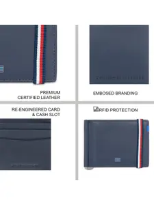 Tommy Hilfiger Men Leather Money Clip