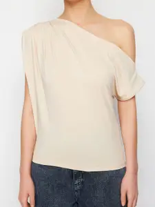 Trendyol Women One Shoulder Extended Sleeves Top