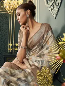 Satrani Zari Designer Banarasi Saree