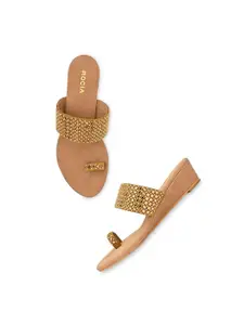 Rocia Embellished One Toe Wedge Heels