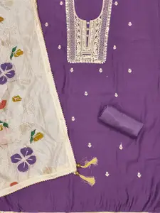 Ishin Embroidered Unstitched Dress Material