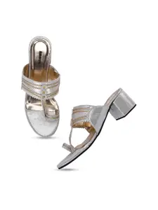 Anouk Embellished Block Heels