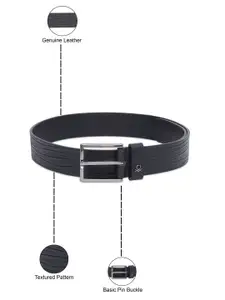 United Colors of Benetton Men Leather Formal Belt