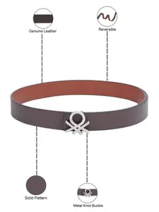 United Colors of Benetton Men Leather Reversible Belt