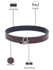 United Colors of Benetton Men Leather Reversible Belt