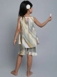 BAESD Girls Printed Pure Cotton Night suit