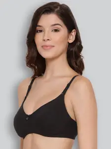 LYRA Medium Coverage Non Padded Seamless Cotton T-shirt Bra With All Day Comfort