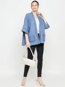 BAESD V-Neck Cotton Open Front Shrug