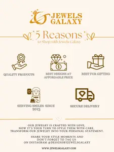 Jewels Galaxy Set Of 2 Gold-Plated Finger Rings