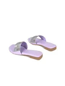 Shoestail Women Printed One Toe Flats