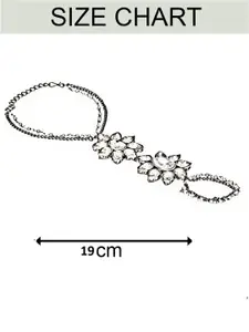 Anouk Kundan Ring Bracelet