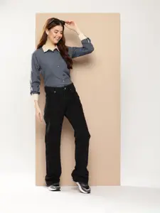 encore by INVICTUS Solid Long Sleeves Casual Shirt