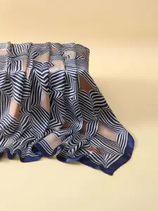 CrossKulture Geometric Printed Satin Scarf