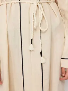 Trendyol Solid Cotton Maxi Robe