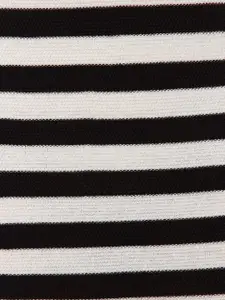 Trendyol Round Neck Striped T-shirt Midi Dress