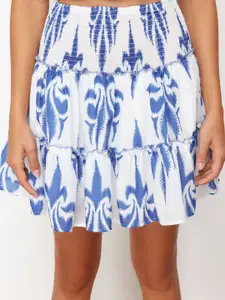 Trendyol Printed A-Line Skirt