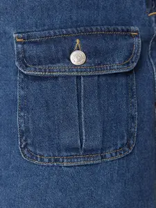 Trendyol Pure Cotton A-Line Mini Skirt