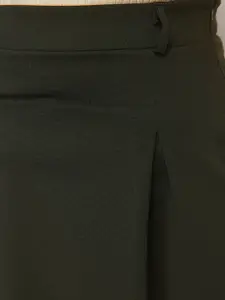 Trendyol Plus Size Pure Cotton A-Line Skirt