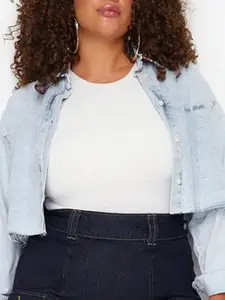 Trendyol Pure Cotton Mini Skirt