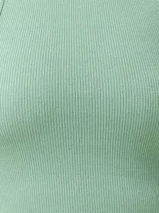 Trendyol Ribbed Round Neck Crop Tank Top