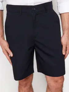 Trendyol Men Mid-Rise Pure Cotton Chino Shorts