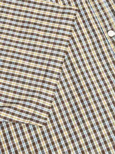 Thomas Scott Plus Size Premium Gingham Checked Pure Cotton Casual Shirt