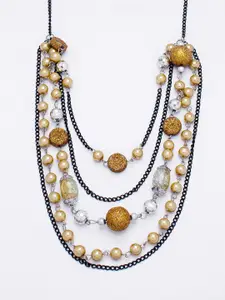 Rhea Silver-Plated Layered Necklace