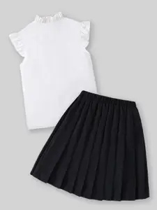 INCLUD Girls Shirt with Skirt