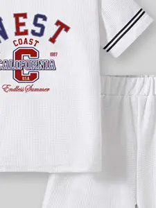 INCLUD Boys Printed T-shirt With Short